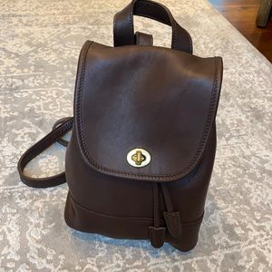 Coach leather Daypack never used, no tags.